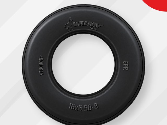 Pneu 16x6.50-8, réf. VF800007, Valmy France